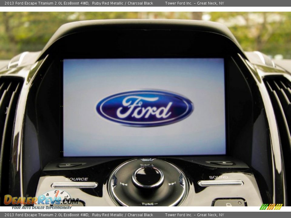 2013 Ford Escape Titanium 2.0L EcoBoost 4WD Ruby Red Metallic / Charcoal Black Photo #18