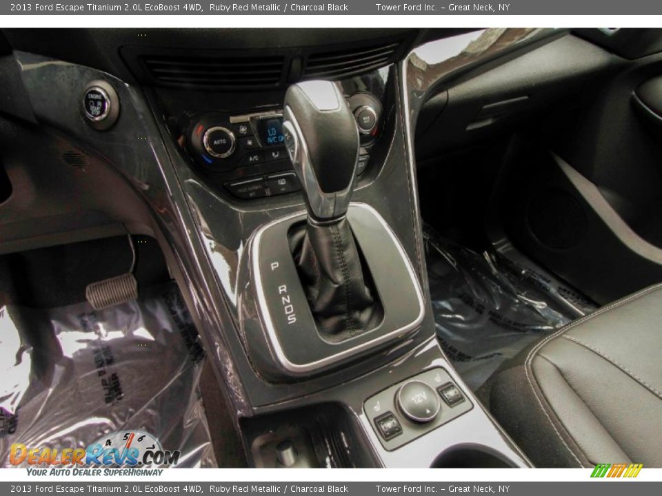 2013 Ford Escape Titanium 2.0L EcoBoost 4WD Ruby Red Metallic / Charcoal Black Photo #23