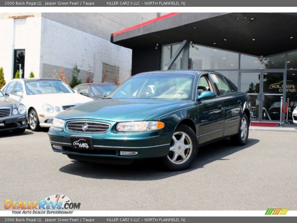2000 Buick Regal LS Jasper Green Pearl / Taupe Photo #3