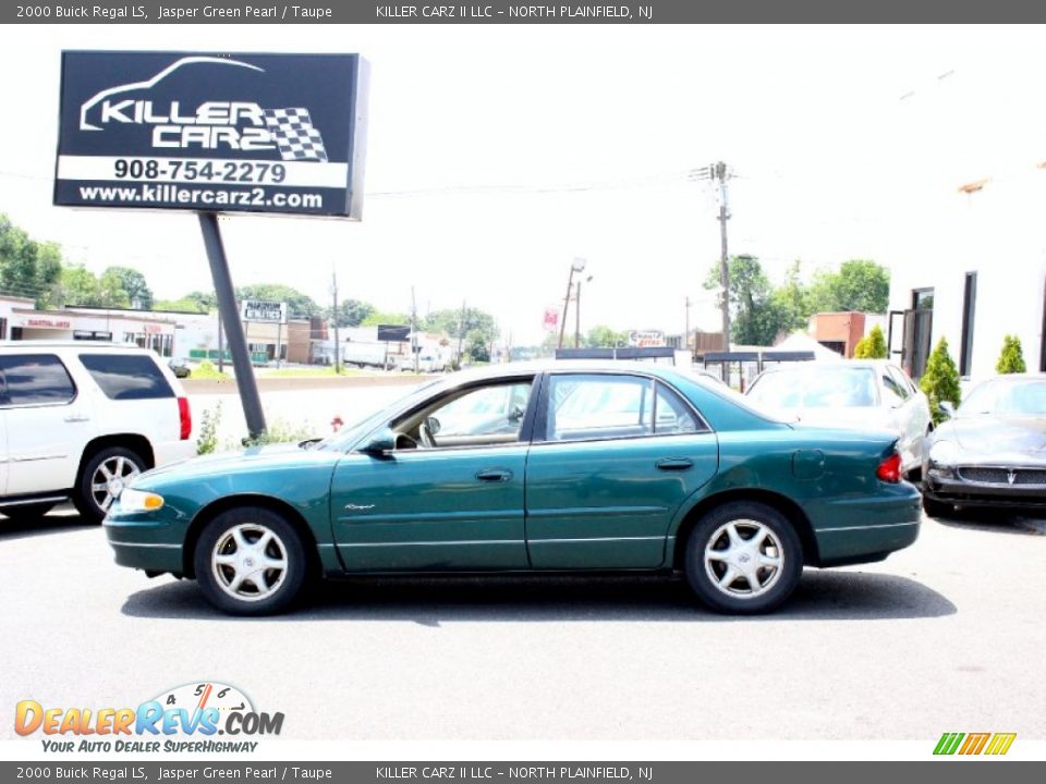 2000 Buick Regal LS Jasper Green Pearl / Taupe Photo #4