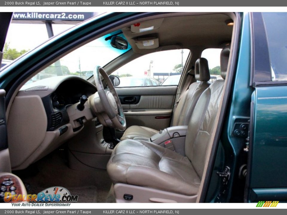 2000 Buick Regal LS Jasper Green Pearl / Taupe Photo #14