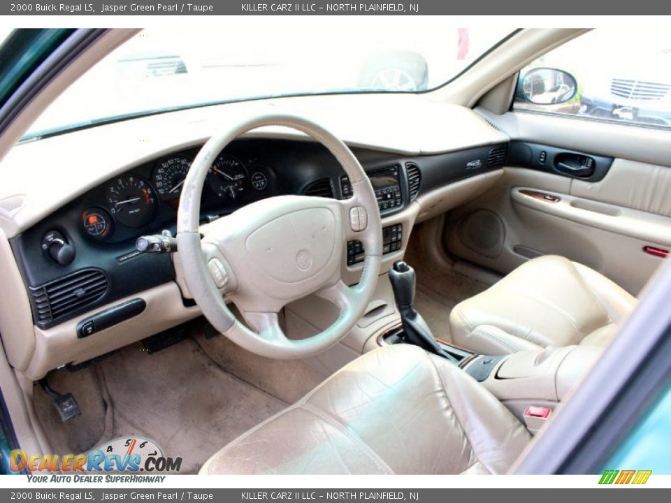 2000 Buick Regal LS Jasper Green Pearl / Taupe Photo #15