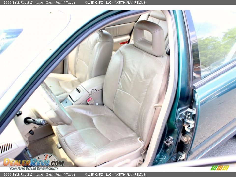 2000 Buick Regal LS Jasper Green Pearl / Taupe Photo #16