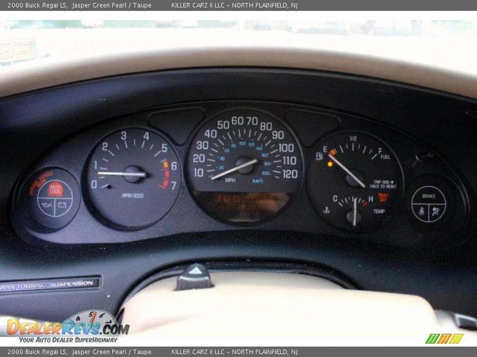 2000 Buick Regal LS Jasper Green Pearl / Taupe Photo #18