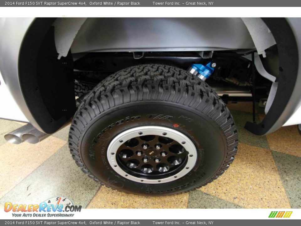 2014 Ford F150 SVT Raptor SuperCrew 4x4 Oxford White / Raptor Black Photo #10