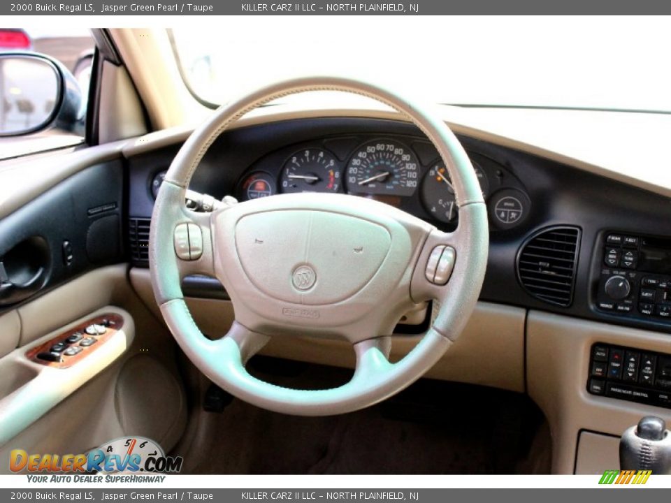 2000 Buick Regal LS Jasper Green Pearl / Taupe Photo #30