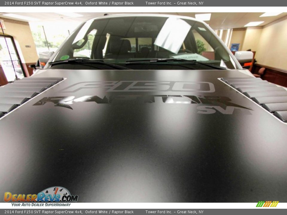 2014 Ford F150 SVT Raptor SuperCrew 4x4 Oxford White / Raptor Black Photo #11