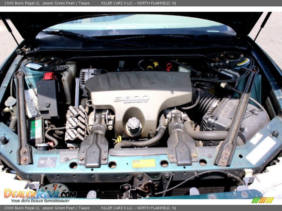 2000 Buick Regal LS Jasper Green Pearl / Taupe Photo #32