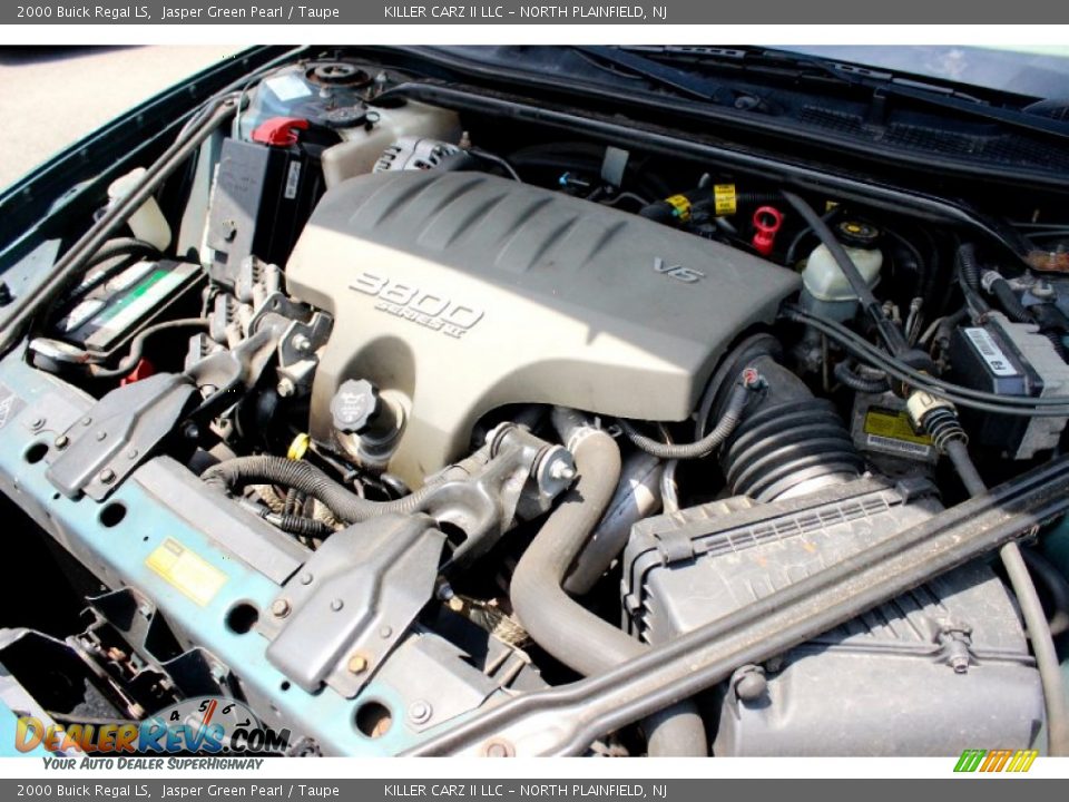 2000 Buick Regal LS Jasper Green Pearl / Taupe Photo #33