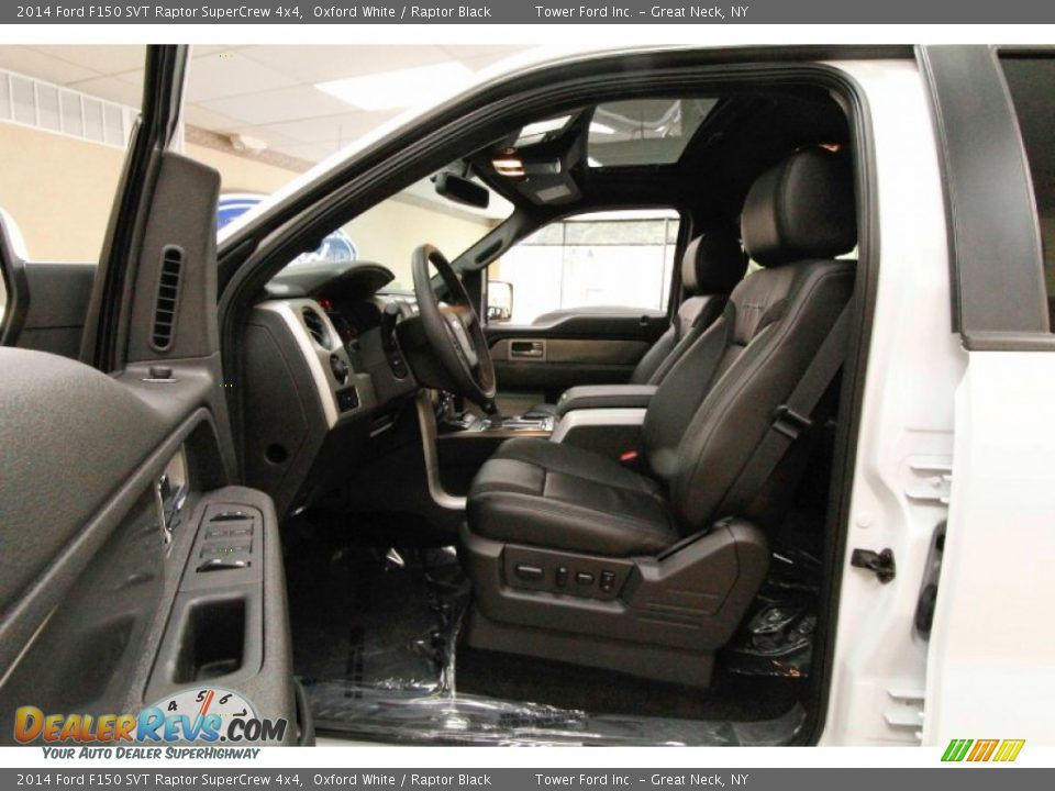 2014 Ford F150 SVT Raptor SuperCrew 4x4 Oxford White / Raptor Black Photo #15