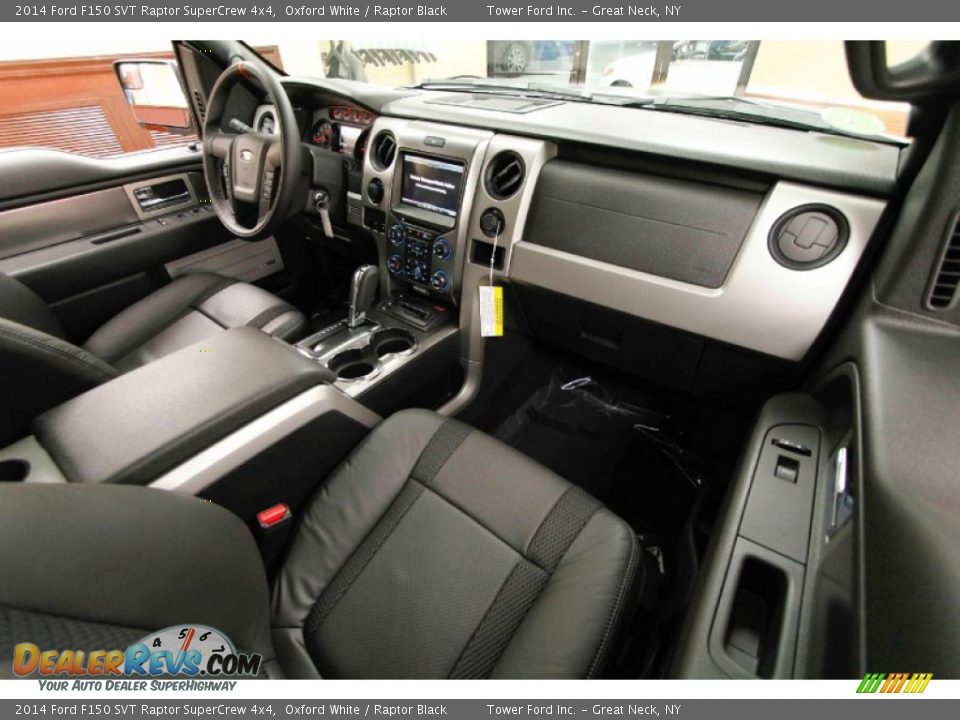 2014 Ford F150 SVT Raptor SuperCrew 4x4 Oxford White / Raptor Black Photo #17