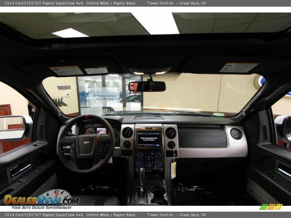 2014 Ford F150 SVT Raptor SuperCrew 4x4 Oxford White / Raptor Black Photo #18