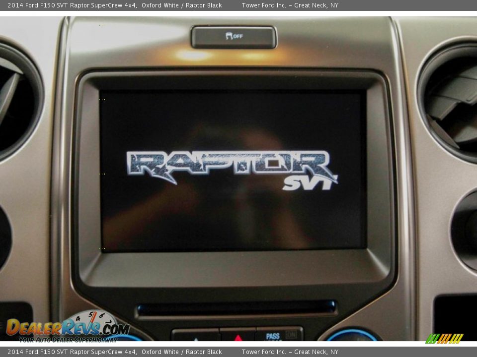 2014 Ford F150 SVT Raptor SuperCrew 4x4 Oxford White / Raptor Black Photo #19