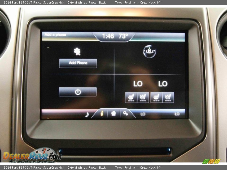 2014 Ford F150 SVT Raptor SuperCrew 4x4 Oxford White / Raptor Black Photo #20