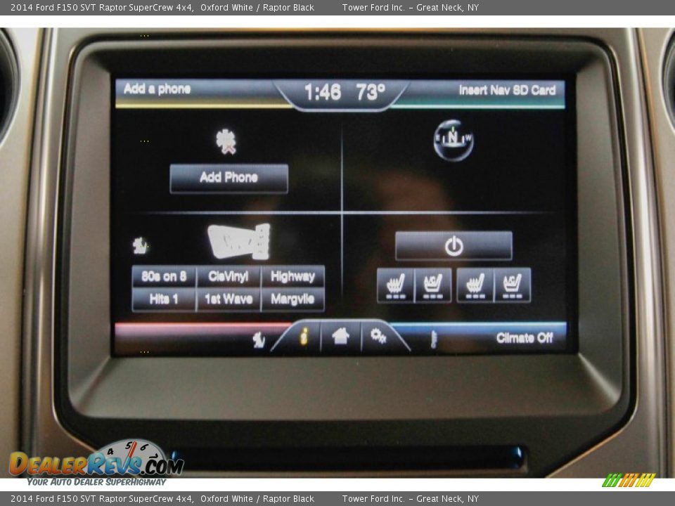 2014 Ford F150 SVT Raptor SuperCrew 4x4 Oxford White / Raptor Black Photo #21