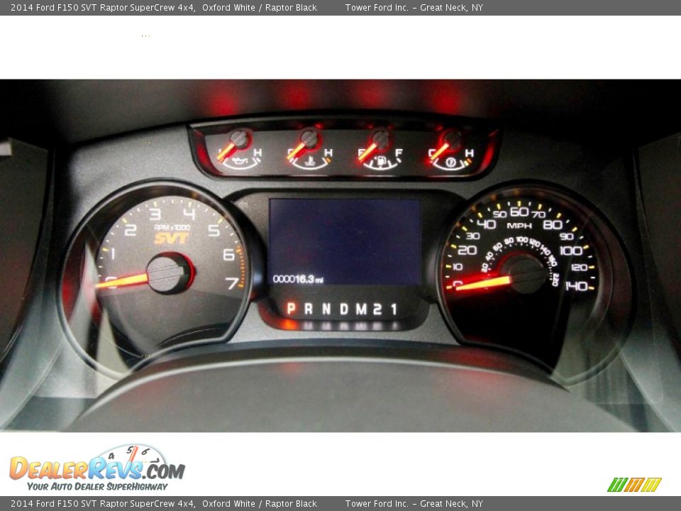 2014 Ford F150 SVT Raptor SuperCrew 4x4 Oxford White / Raptor Black Photo #24