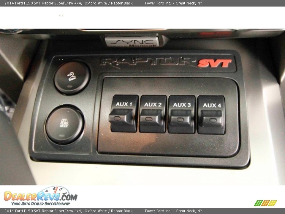 2014 Ford F150 SVT Raptor SuperCrew 4x4 Oxford White / Raptor Black Photo #25