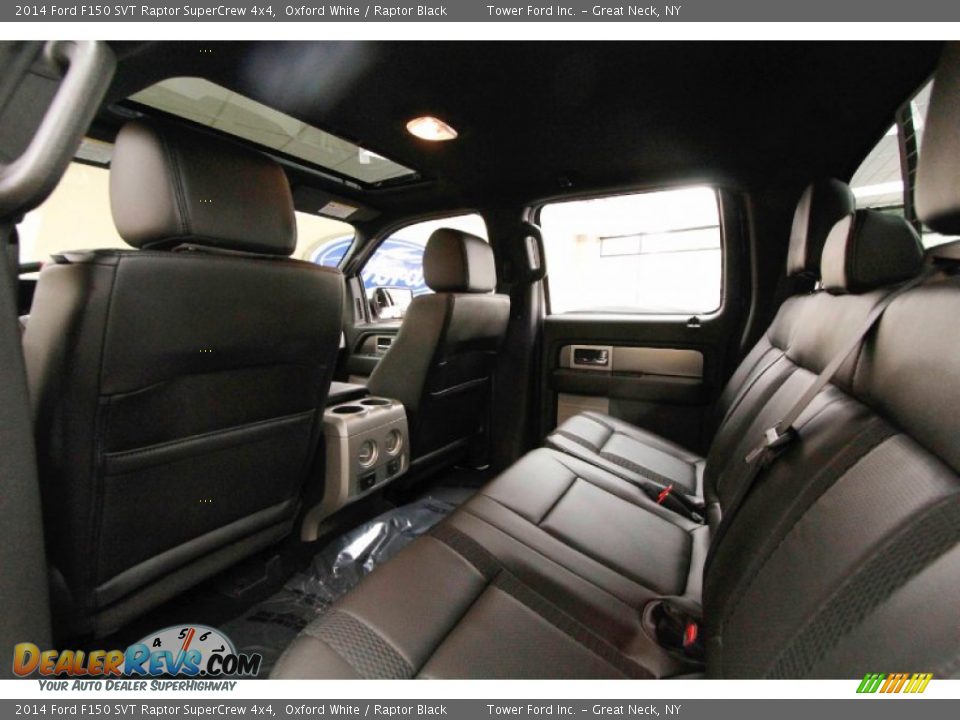 2014 Ford F150 SVT Raptor SuperCrew 4x4 Oxford White / Raptor Black Photo #28