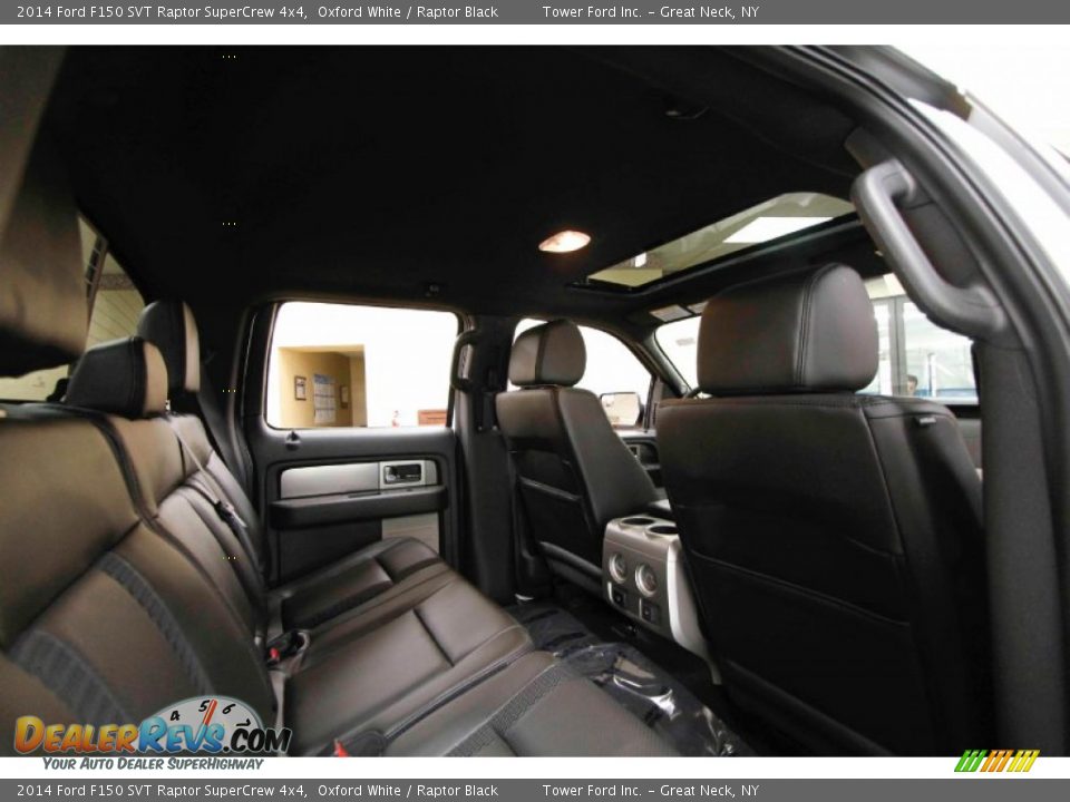 2014 Ford F150 SVT Raptor SuperCrew 4x4 Oxford White / Raptor Black Photo #30