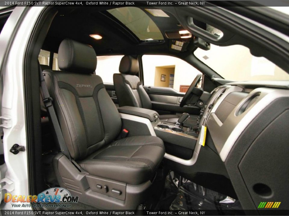 2014 Ford F150 SVT Raptor SuperCrew 4x4 Oxford White / Raptor Black Photo #33