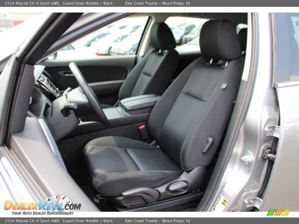 Front Seat of 2014 Mazda CX-9 Sport AWD Photo #12