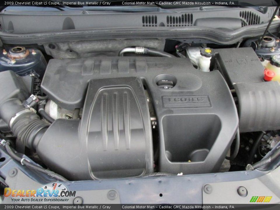 2009 Chevrolet Cobalt LS Coupe Imperial Blue Metallic / Gray Photo #10
