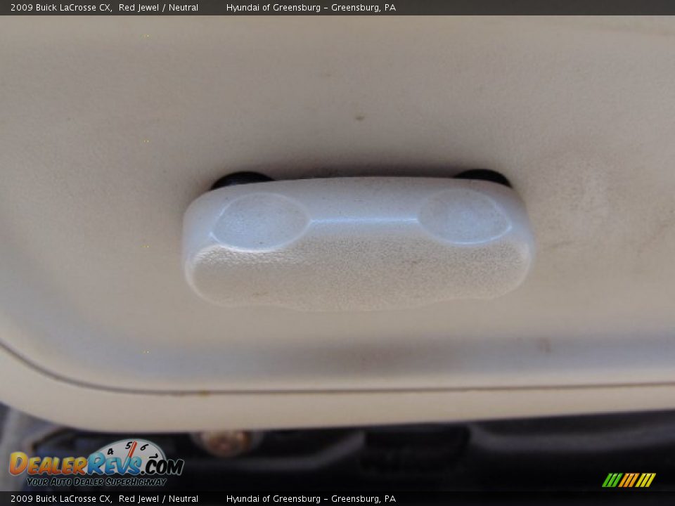 2009 Buick LaCrosse CX Red Jewel / Neutral Photo #13