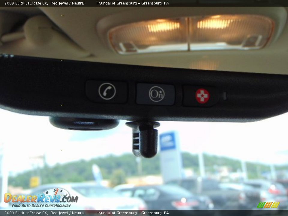2009 Buick LaCrosse CX Red Jewel / Neutral Photo #14