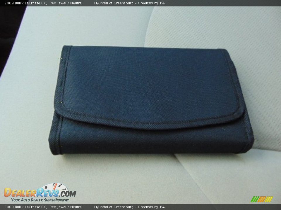 2009 Buick LaCrosse CX Red Jewel / Neutral Photo #23