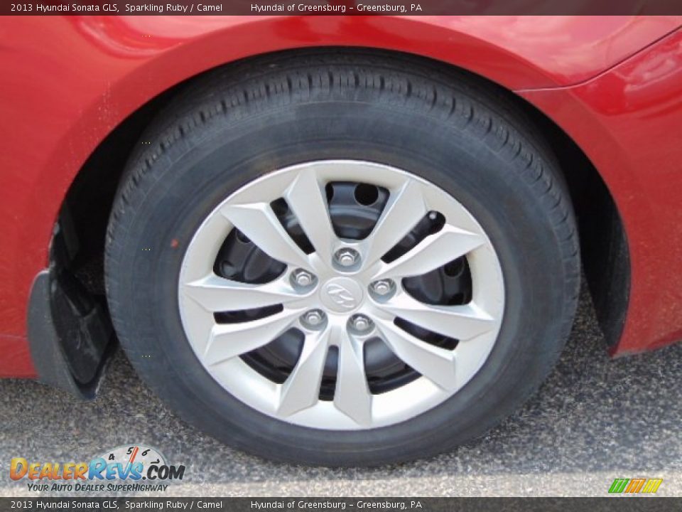 2013 Hyundai Sonata GLS Sparkling Ruby / Camel Photo #3
