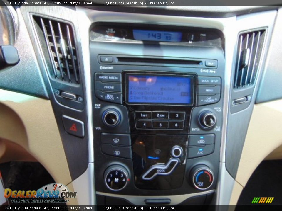 2013 Hyundai Sonata GLS Sparkling Ruby / Camel Photo #14