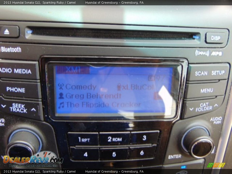 2013 Hyundai Sonata GLS Sparkling Ruby / Camel Photo #15