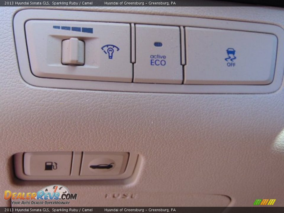 2013 Hyundai Sonata GLS Sparkling Ruby / Camel Photo #16