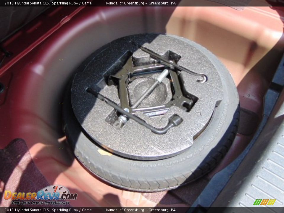 2013 Hyundai Sonata GLS Sparkling Ruby / Camel Photo #19