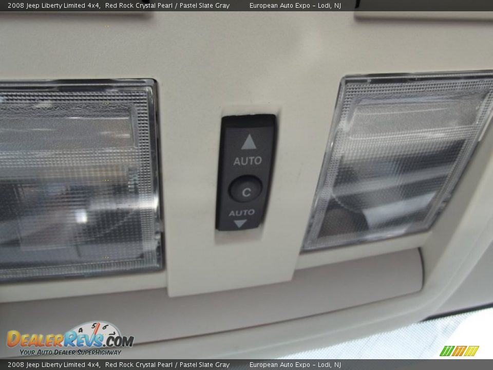 2008 Jeep Liberty Limited 4x4 Red Rock Crystal Pearl / Pastel Slate Gray Photo #32