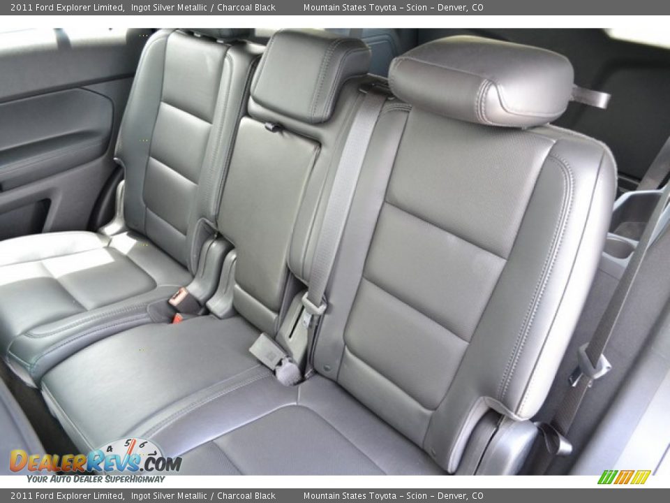 2011 Ford Explorer Limited Ingot Silver Metallic / Charcoal Black Photo #6