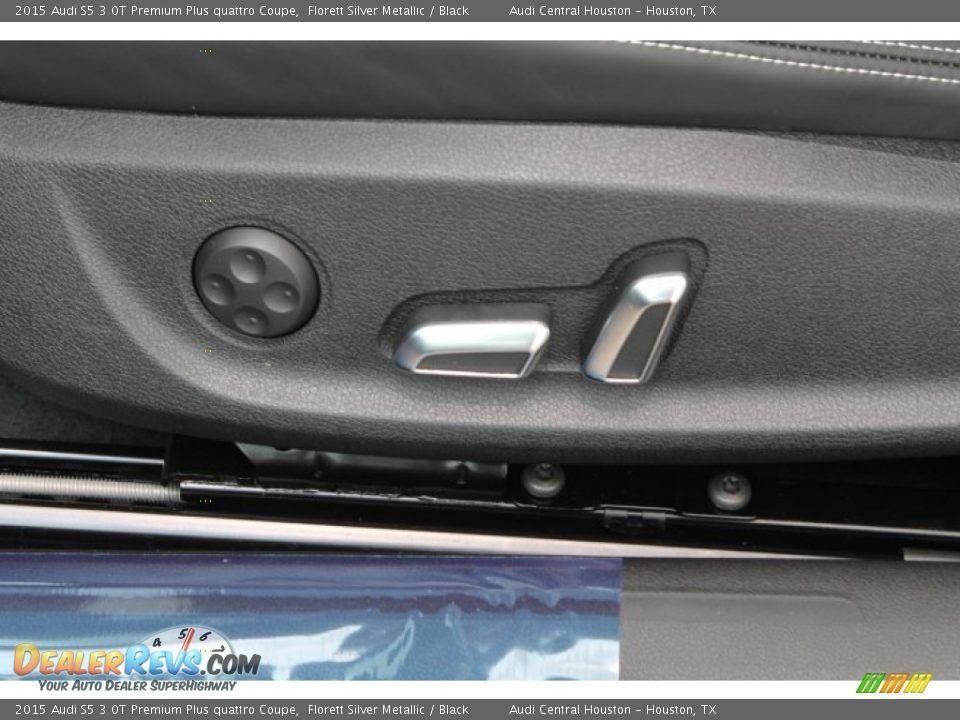 2015 Audi S5 3.0T Premium Plus quattro Coupe Florett Silver Metallic / Black Photo #10