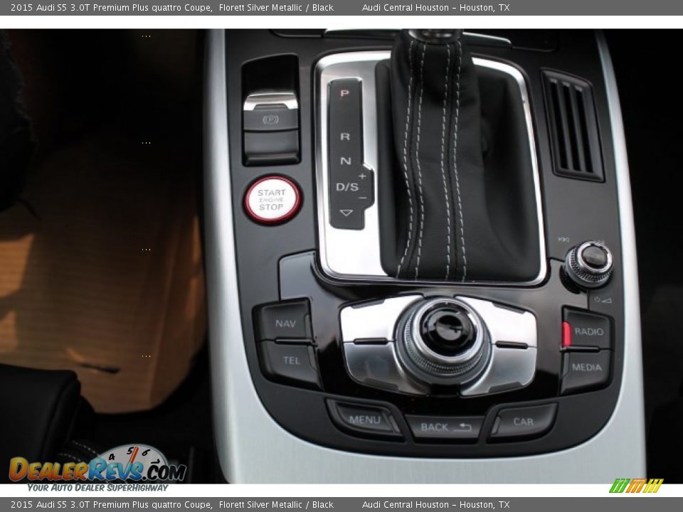 2015 Audi S5 3.0T Premium Plus quattro Coupe Florett Silver Metallic / Black Photo #14