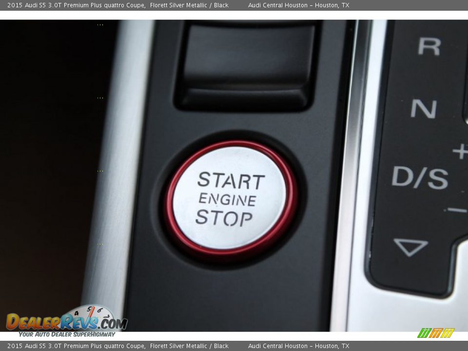 2015 Audi S5 3.0T Premium Plus quattro Coupe Florett Silver Metallic / Black Photo #17