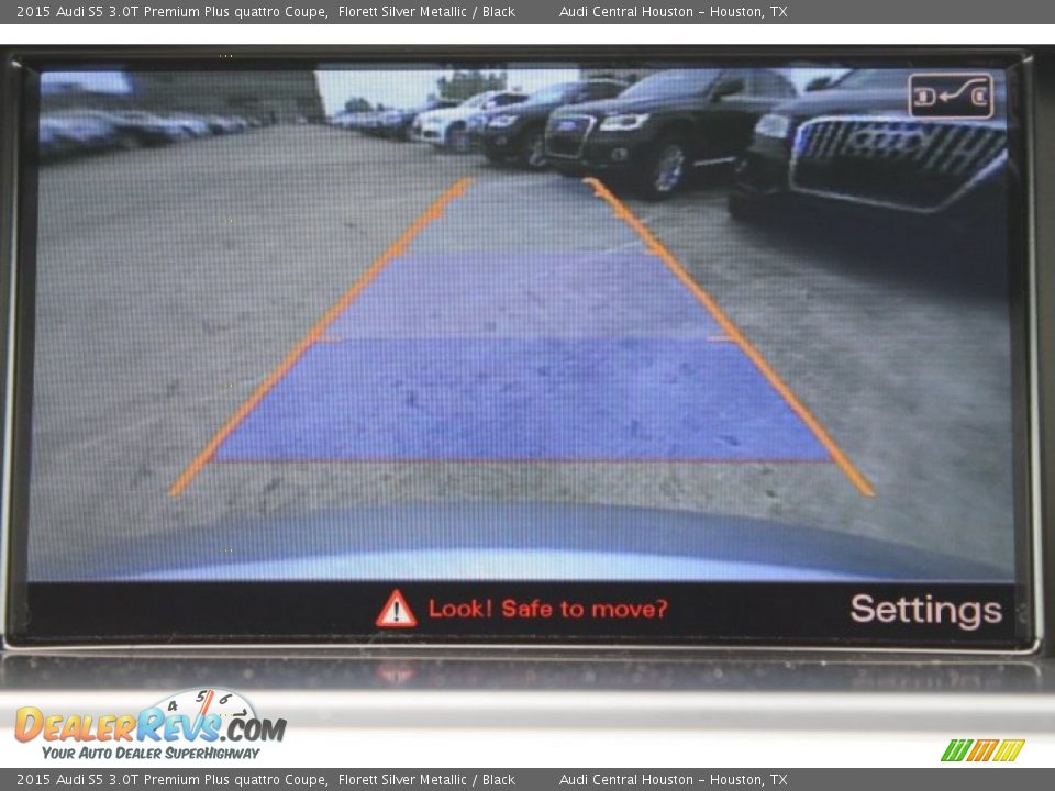 2015 Audi S5 3.0T Premium Plus quattro Coupe Florett Silver Metallic / Black Photo #20