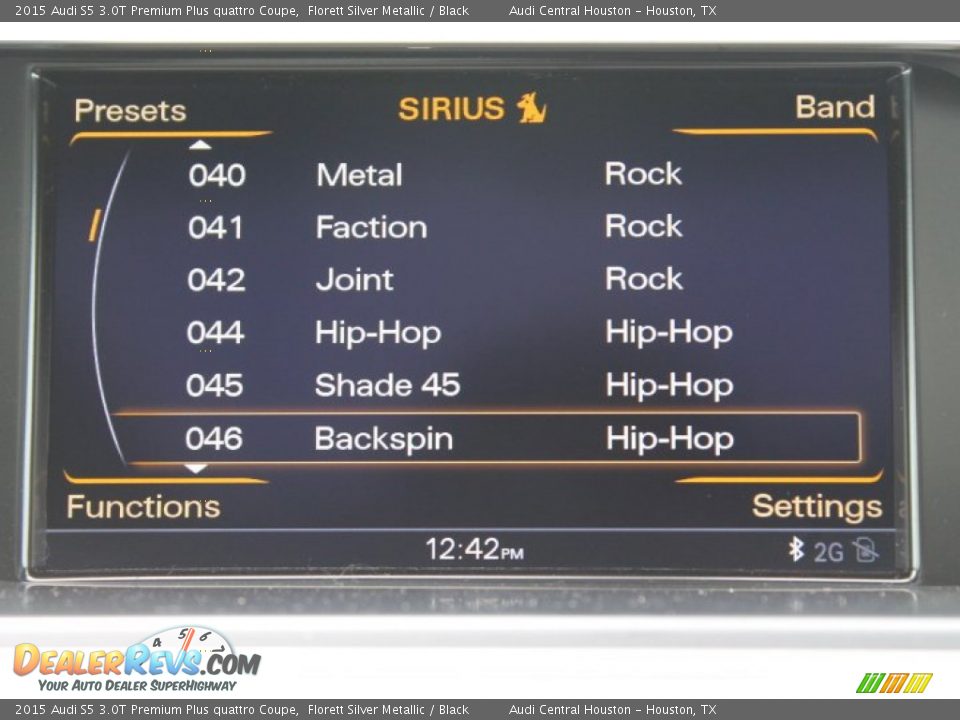 2015 Audi S5 3.0T Premium Plus quattro Coupe Florett Silver Metallic / Black Photo #22