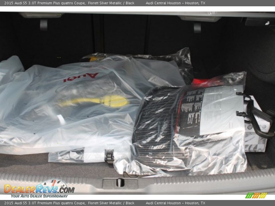 2015 Audi S5 3.0T Premium Plus quattro Coupe Florett Silver Metallic / Black Photo #25