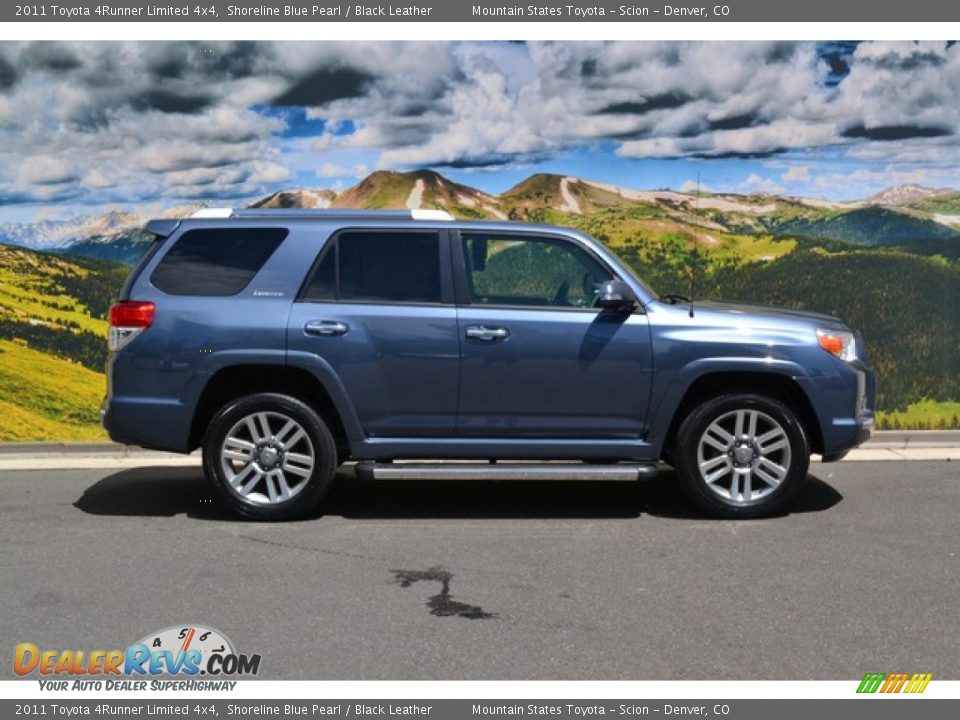 2011 Toyota 4Runner Limited 4x4 Shoreline Blue Pearl / Black Leather Photo #2