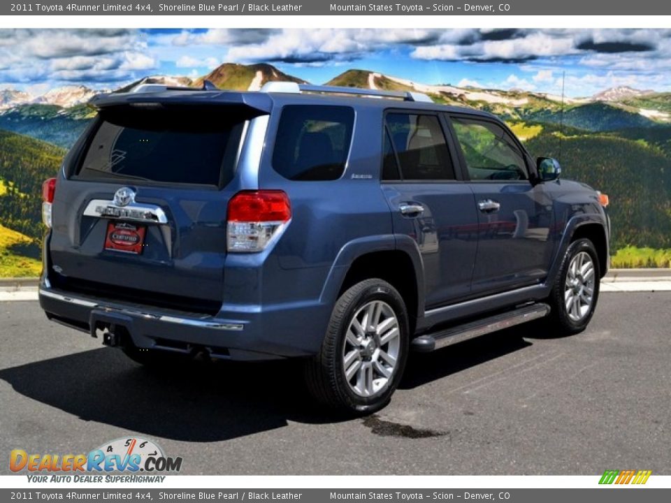 2011 Toyota 4Runner Limited 4x4 Shoreline Blue Pearl / Black Leather Photo #3