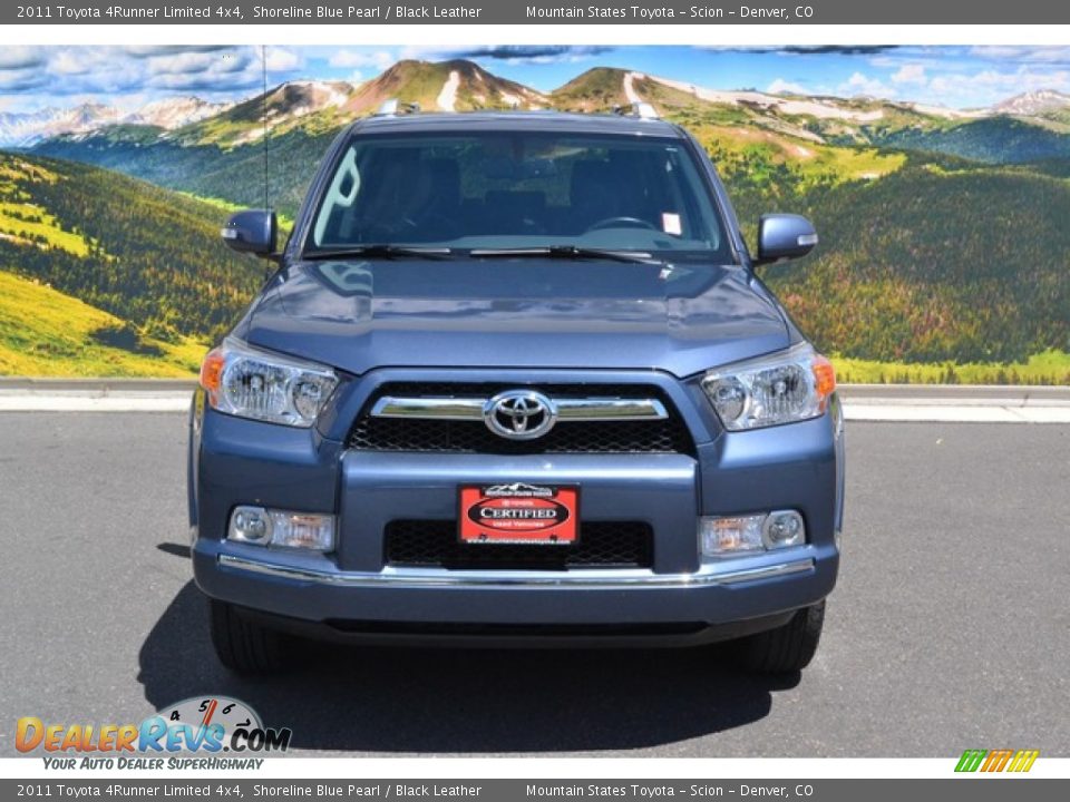 2011 Toyota 4Runner Limited 4x4 Shoreline Blue Pearl / Black Leather Photo #4