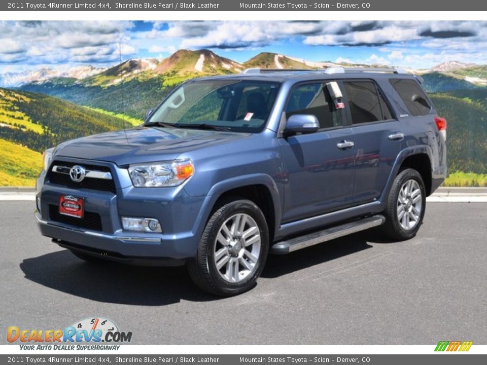 2011 Toyota 4Runner Limited 4x4 Shoreline Blue Pearl / Black Leather Photo #5