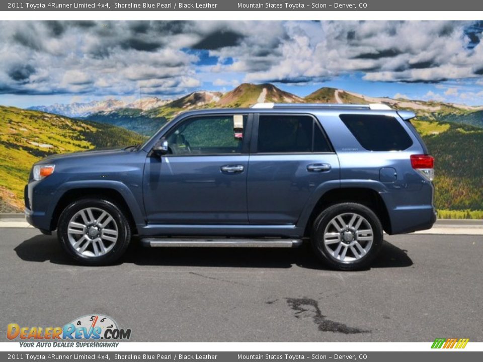 2011 Toyota 4Runner Limited 4x4 Shoreline Blue Pearl / Black Leather Photo #6