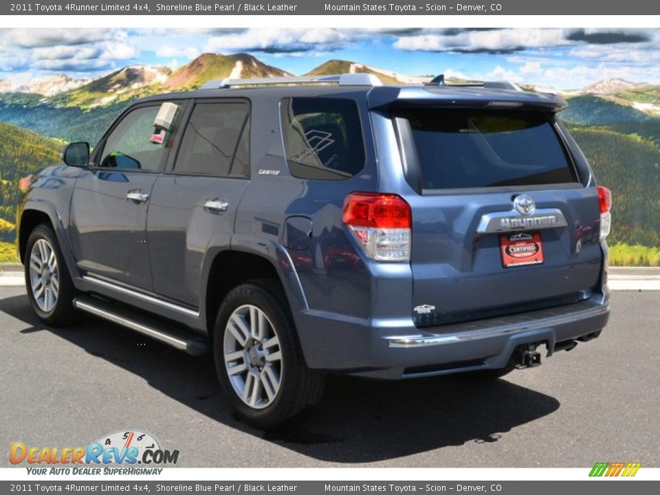 2011 Toyota 4Runner Limited 4x4 Shoreline Blue Pearl / Black Leather Photo #7