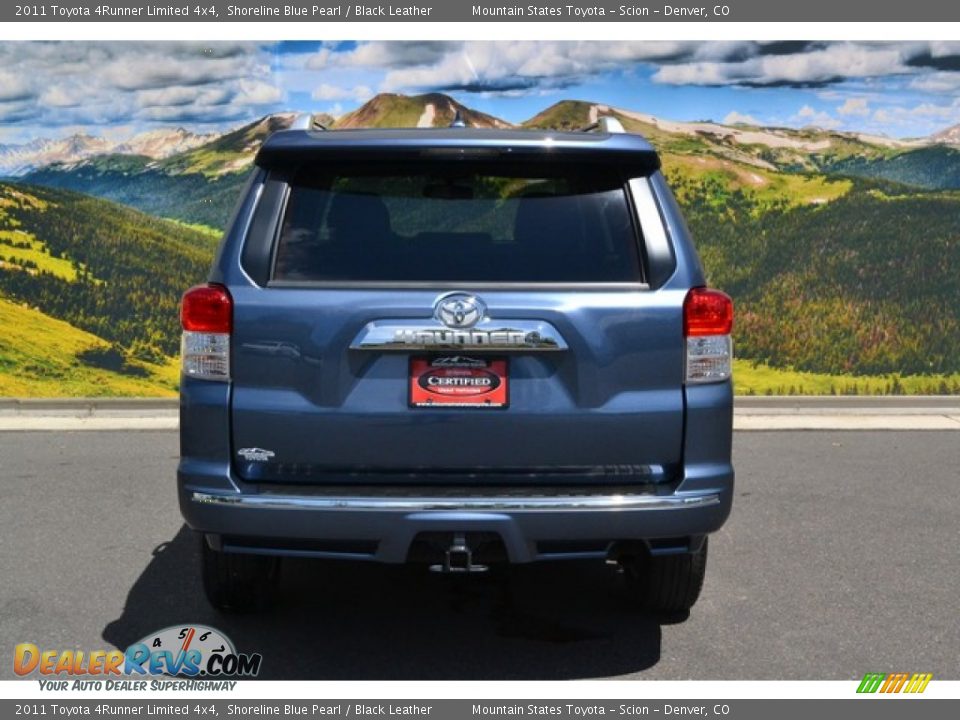 2011 Toyota 4Runner Limited 4x4 Shoreline Blue Pearl / Black Leather Photo #8