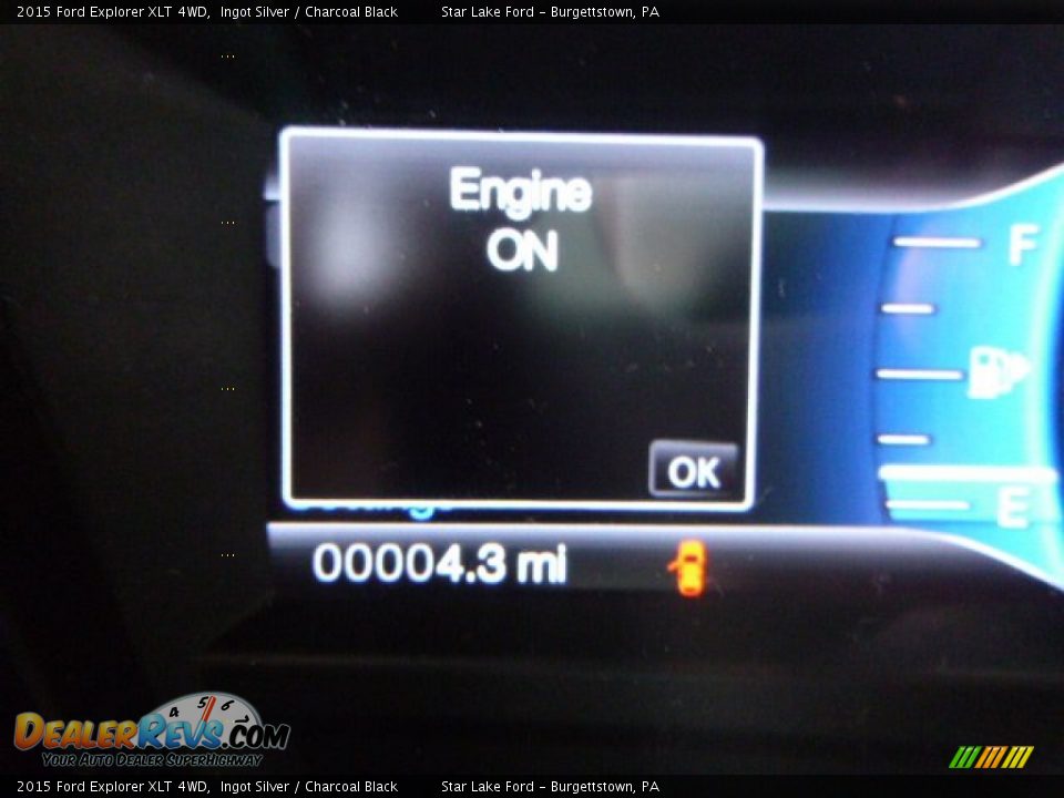 2015 Ford Explorer XLT 4WD Ingot Silver / Charcoal Black Photo #19
